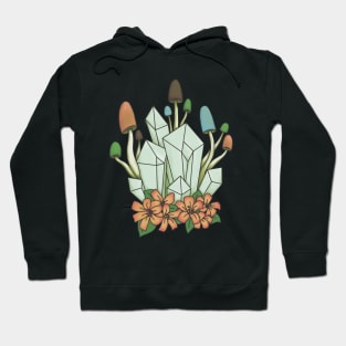 Shrooms and crystals Hoodie